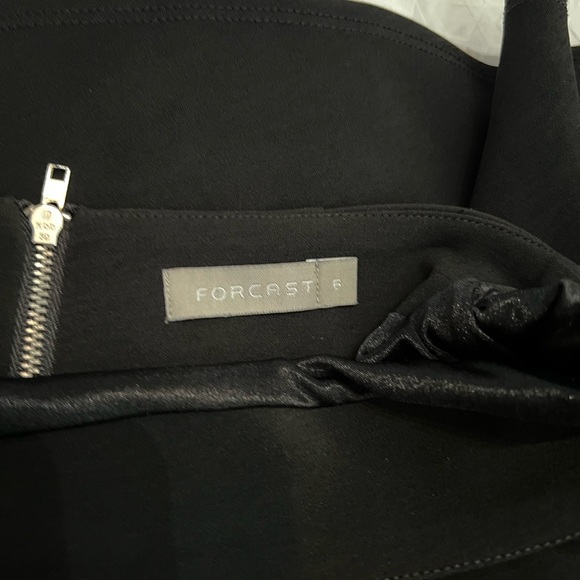 Forcast - Size AU 6 - black asymmetrical ruffle skirt - Picture 4 of 8